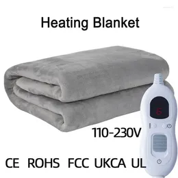 Blankets Electric Blanket 6 Heating Levels Thick Heater Heated Mattress Thermostat Winter Warmer