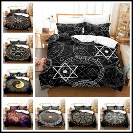 Bedding Sets Mandala Beddding Set Bohemian Style Duvet Cover Boys Girls Full Twin Size Comforter For Bedroom Decor Quilt