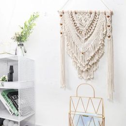 Tapestries Macrame Woven Wall Hanging Bohemian - Bedroom Living Room Gallery Decoration