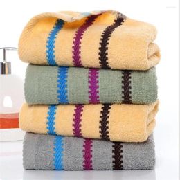 Towel 2Pcs Terry Cotton 33x73cm Dobby Home Hand Towels For Adults Soft Friendly Shower Face Bathroom Washcloth