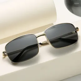 Sunglasses 2024 Brand Design Polarized Men Women Driver Shades Male Vintage Sun Glasses Square Mirror UV400 OculoS