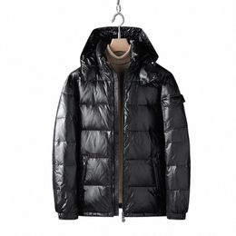 2022 Winter Snow Down Jacket Men Casual Thick Warm Parkas Hooded Coats Multi-pocket White Duck Down Windbreaker Jackets Overcoat 81ED#