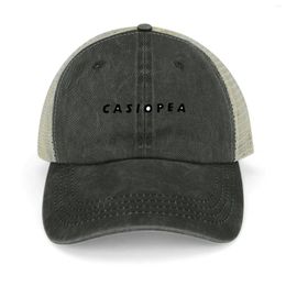 Ball Caps Casiopea 1979 Black Logo Cowboy Hat Wild Western Men Women's