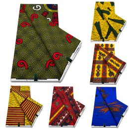 Fabric Veritable Wax 100% Cotton African Wax Fabric Nigerian Ankara Block Prints Batik Fabric Dutch Hollandais Pagne For Sewing VL778