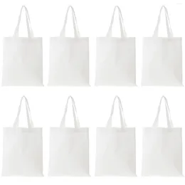 Storage Bags 8 Pcs Big Bag Compression Pack Packing Sublimation Tote Foldable Grocery Eco-Friendly Shoulder