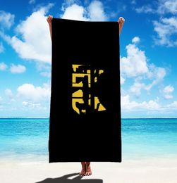 High-end Wild Beach Bath Towel Polyester Fibre 3d Printed Polyester Beach Towels Classic