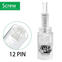 50/100pcs Dr Pen Spiral Screw Microneedling 12/36/42 Pins Nano Needle Cartridges for Skin Beauty Care Derma Pen Replacement
