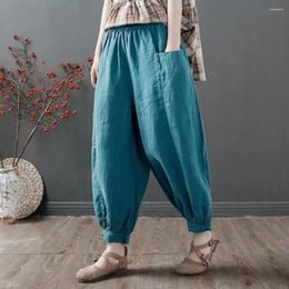 Women's Pants Casual Women Solid Color Elegant Two Piece Sets Winter O-Neck Pullover Tops And Loose Suits Female Rib Streetwea
