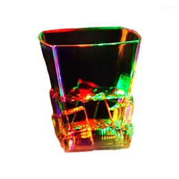 Wine Glasses Light Up Glass Luminous Cups With Lights Glow In The Dark Party Favor Supplies Flashing For Bars Christmas Year's