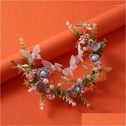 Hair Clips Barrettes Bridal Accessories Exquisite Alloy Hoop Suitable For Matching Womens S Birthdays And Parties Drop Delivery Jewelr Otwt5