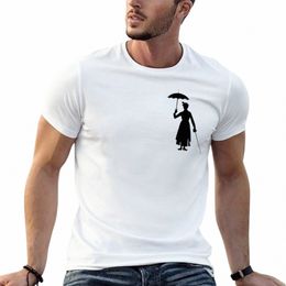 mary Poppins T-Shirt quick drying cute tops plain mens graphic t-shirts big and tall f73K#