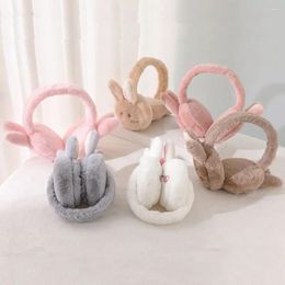 Berets Warmers Ear Keep Warmer Earcap Thicken Cartoon Doll Plush Earmuffs Women Winter Cover Children