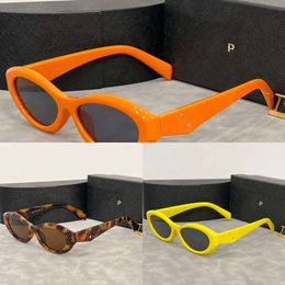 Eye Designer Sunglasses Cat Ellipses for Women Small Frame Trend Men Gift Beach Shading UV Protection Polarised Glasses with Box Nice 69 44