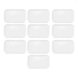 Kitchen Storage 10Pcs Reusable Baby Wipes Lid Wet Cover Tissues Box Paper