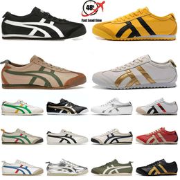 Onitsukass Casual Shoes Tiger Mexico Lifestyle Sneakers Women Men Designers Running Shoes Black White Blue Yellow Beige Low Fashion Trainers Loafer