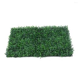 Decorative Flowers Miniature Green Grass Square Artificial Lawn Plastic Plant Home Decor Yard Dollhouse Simulation Ornament Top