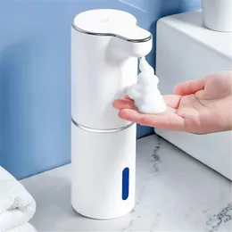Liquid Soap Dispenser Automatic Foam Bathroom Washing Hand Machine With USB Charging Smart Sensor Auto Induction