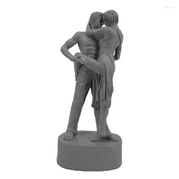 Decorative Figurines SHANCO Tango Lover Art Resin Sculpture Dancing Statue Abstract Romantic Figurine Home Deco