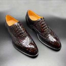 Dredqss Shoes Yinsdqhang Brushdq Color Men Madqle Formal dqCrocodiledq Leather