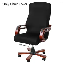 Chair Covers Elastic Stretchable Slipcovers Dustproof Universal Soft Computer Seat Anti Slip Office Cover Home Solid Modern Protective