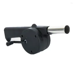 Tools Hand Crank BBQ Fan Manual Air Blower For Outdoor Barbecue Camping Hiking