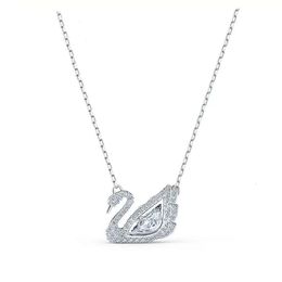 Swarovskis Jewellery Necklace Designer Necklace The Higher Version Jewelryswan Necklace Female Crystal Choker Necklace Collarbone Chain Accessories 2828