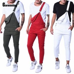 men's Jeans Demin Jumpsuit Casual Red Black Overalls Skinny Playsuits Leisure One-Piece Pantal Plus Size 3XL Men Clothing 2024 h5Ux#