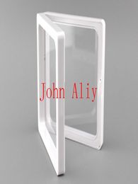 selling clear plastic membranes po frame display collection boxjewelry box 9x9x2cm2196554