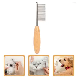 Dog Apparel Pet Hair Comb Portable Kitten Combs For Grooming Multi-function Metal Fur Cat Supply