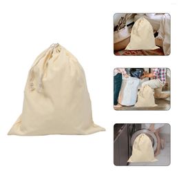 Laundry Bags Canvas Bag Washing Storage Dirty Clothes Organizer For Bathroom Travel