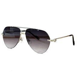 2024 Sunglasses Men Women Trendy Pilot Gradient Shades Fashion New Double Bridge UV400 Eyewear