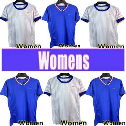 French club 24 25 BENZEMA women soccer jerseys GIROUD MBAPPE GRIEZMANN SALIBA PAVARD KANTE Maillot de foot equipe Maillots women top quality hot sale football shirt