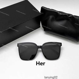 Sunglasses mens glasses designer sunglasses for women Gentle Mon Mirrored square sunglasses 18 models HER LANG glasses with case lunette shades