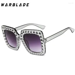 Sunglasses Brand Designer Square Oversize UV400 Woman Black Vintage Big Frame Sun Glasses Female Fashion