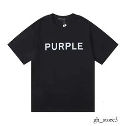 Purple Jeans Shirt 2024 New Purple Brand T-shirts Colour Printed Cotton Loose Casual Men's and Women's Short Sleeved T-shirt Purple Brand T Shirt Designer T Shirt 498