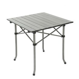 Fishing Accessories Aluminium Frame And Mdf Tabletop Metal Folding Table Chairs For Cam Picnic Bbq Prep With Chair Stools Set Drop Deli Otdpa