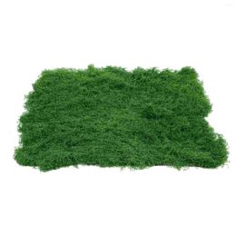 Decorative Flowers Artificial Fake Moss Pad Grass Plants Window Micro Landscape Layout Prop Accessory Pearl Cotton Mini Garden Turf Scene