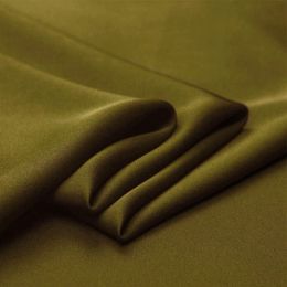 accessories Custom Brand Fabric Stretch Silk Double Georgette Pure Mulberry Silk Fabric High Quality Luxury Material For Sewing 21088