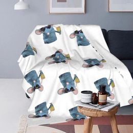 Blankets T Is For Tutter Blanket Flannel Lightweight Throw Sofa Home Bedroom Office Throws Bedspread Quilt
