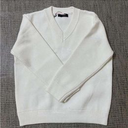 Дизайнерская мода 2024, повседневный удобный женский свитер, высококачественная блузка для дам, жилет, свитер с круглым вырезом