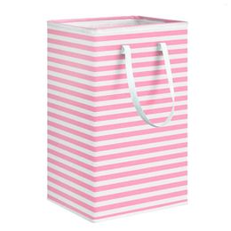 Laundry Bags 75LStanding Bedroom Striped Dirty Clothes Modern With Handles Large Capacity Home Portable Storage Basket Hamper