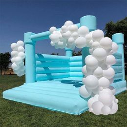 Wedding Party Used Inflatable Weddings Bouncer White Wedding Bounce House Jumping Castle 003