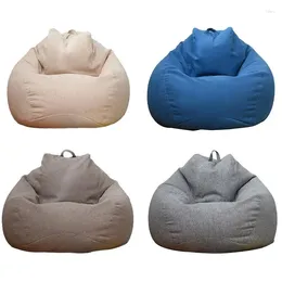 Chair Covers Sofa Bean Bag Removable Coat Slipcover Cover For Lazy Indoor Outdoor