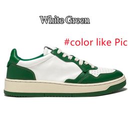 New Medalist Sneakers Designer Shoes for Men Women Action Two-tone Leather Suede Low USA Mens Casual Outdoor Trainers Size 36-44 w2