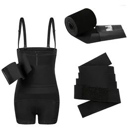 Women's Shapers Waist Bandage Wrap Trimmer Belt Body Shapewear Tummy Trainer Woman Flat Belly Slimming Postpartum Sheath Cincher Band Women