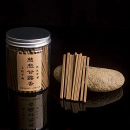 Burners 200PCS/Bottle Laoshan Sandalwood Strips Nectar Aroma Stick Purifying Air Sandalwood Incense Sticks Supplies For Buddha Worship