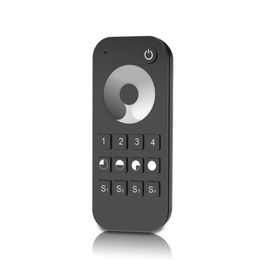 4 Zones 2.4G Brightness Remote Control RT6 Work with V series wireless receiver/Touch Panel; Led Single Colour light remote