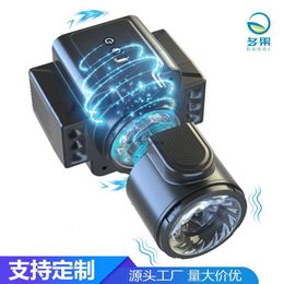 Camera airplane cup telescopic rotating vibrating dual head adult sex toy electric masturbator male oral god