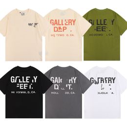 Fashion mens designer t shirts summer womens gallerydept designers tshirts size s-xxxxl loose tees brands tops casual shirt clothings shorts sleeve clothes yh9