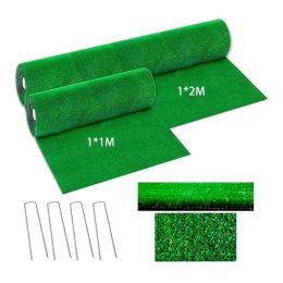 Lawn Size Synthetic Drainage Grass Artificial Grassland Simulation Moss Lawn Fake Green Grass Mat Carpet DIY Landscape For HomeFloor